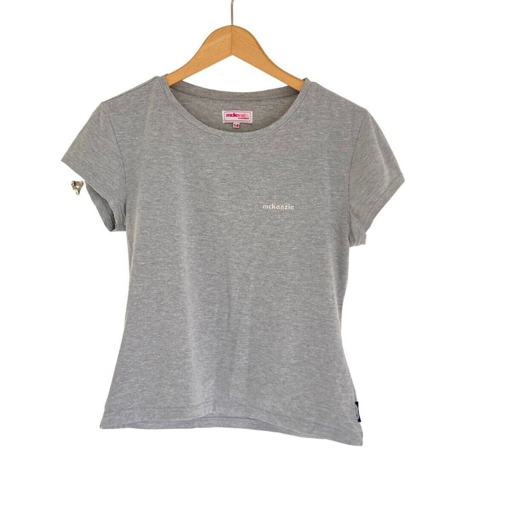 Ladies Cap Short Sleeve Round Scoop Neck Plain T-Shirt Fitted Tee Top UK 14 - Picture 1 of 10